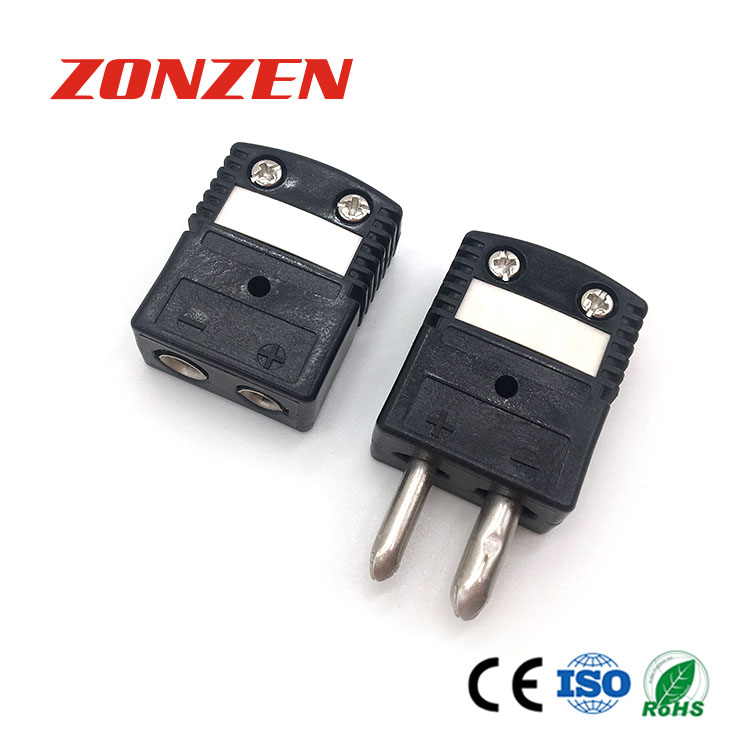 New Type Standard Size Round Pin Thermocouple Connector Most Pupular TC Connector 