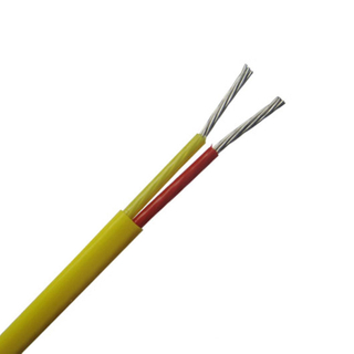 FEP insulated parallel construction thermocouple extension wire--Single pair
