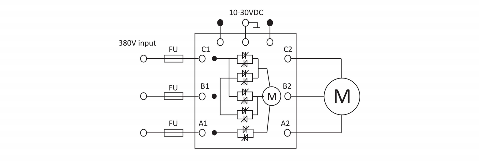 ZMR series three phase motor reversing solid state relay SSR Buy