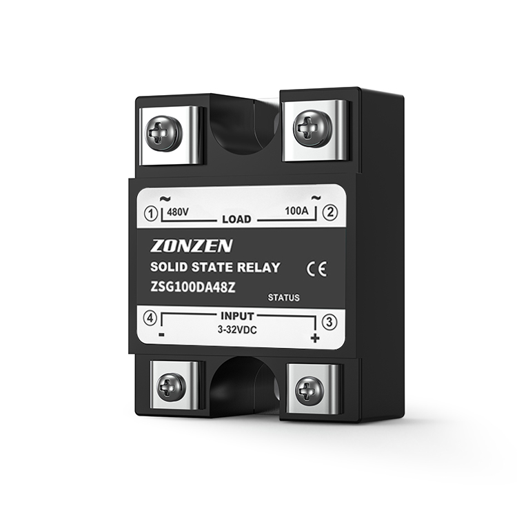 ZSG series single phase solid state relay SSR DC to AC or AC to AC 10Amps ~ 120Amps