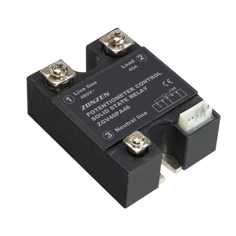 ZGV series 4-20mA or 0-5V or 10K potentiometer control solid state relay 