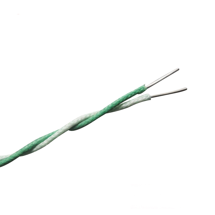High temperature fiberglass insulated twisted pair thermocouple wire ...