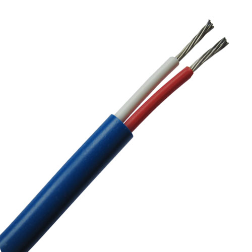 PVC insulated parallel construction thermocouple wire and thermocouple extension wire--Single pair, round